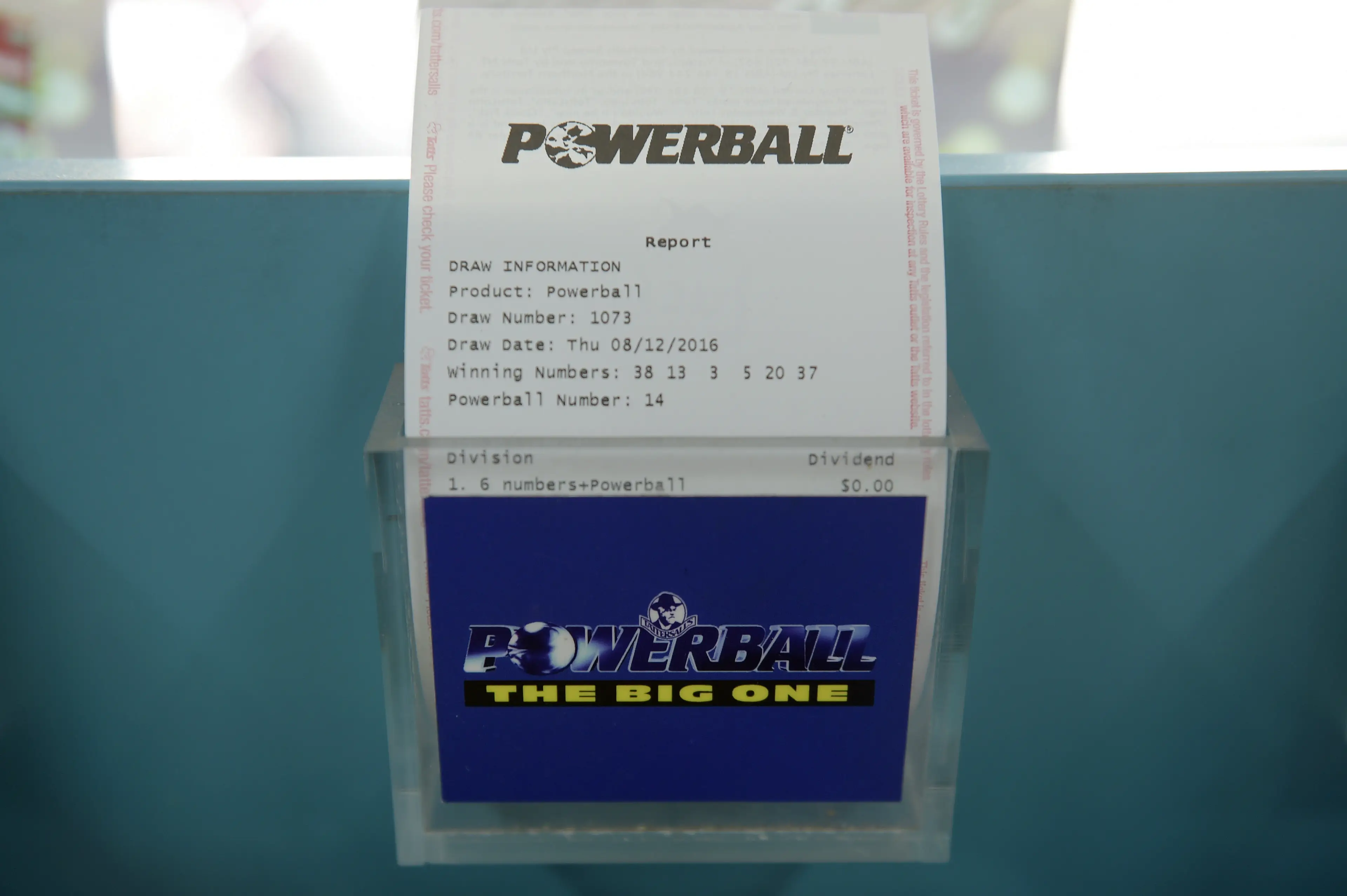 The lottery winner has won a massive $65 million (Carla Gottgens/Bloomberg via Getty Images)