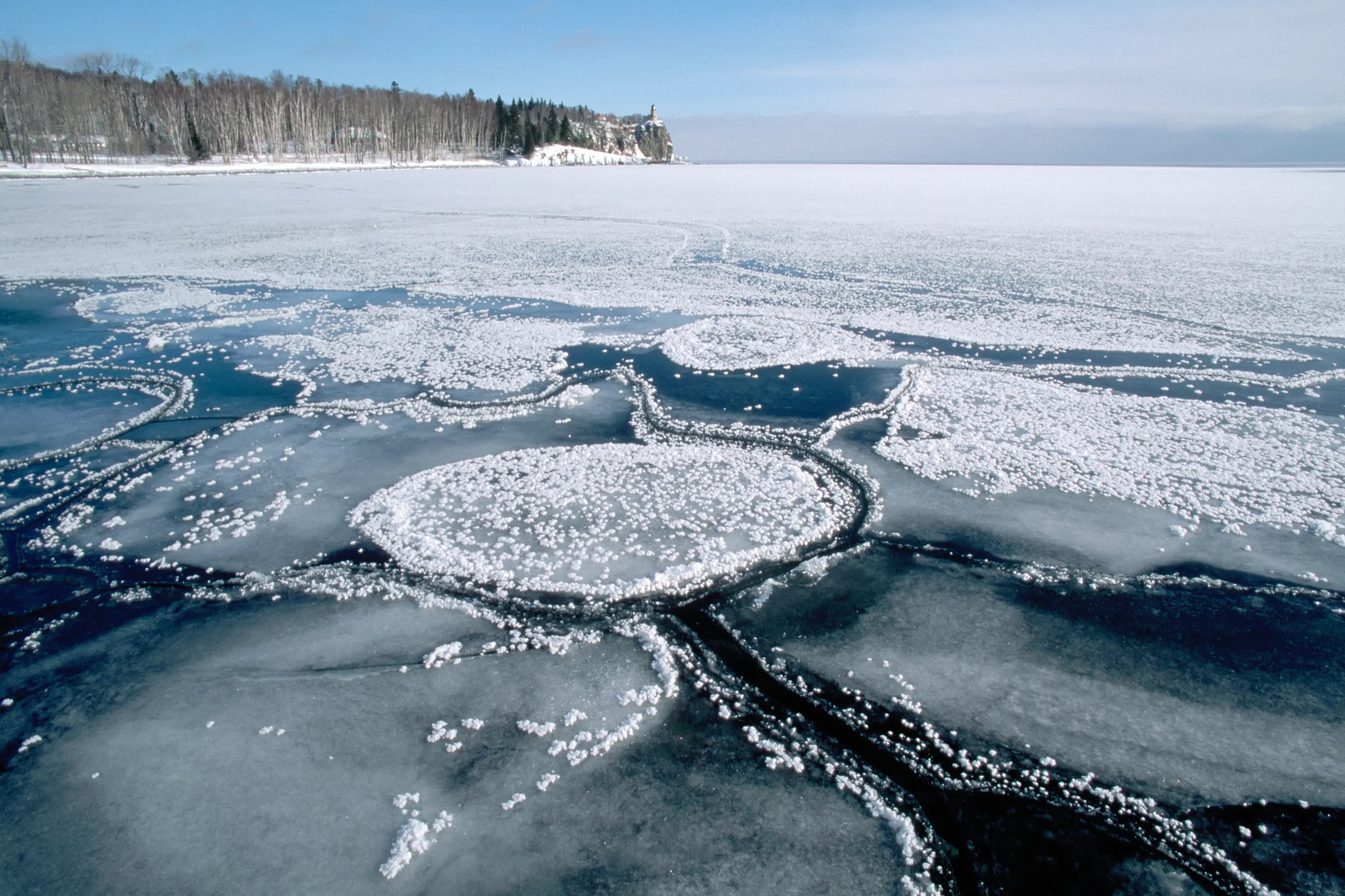 The woman became stuck in an icy stream for more than an hour (Getty Stock Image)