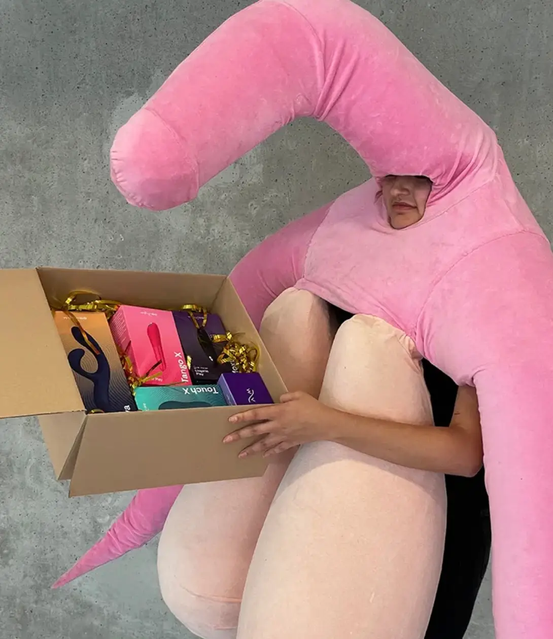 Kesha is being sent a box full of goodies by We Vibe.