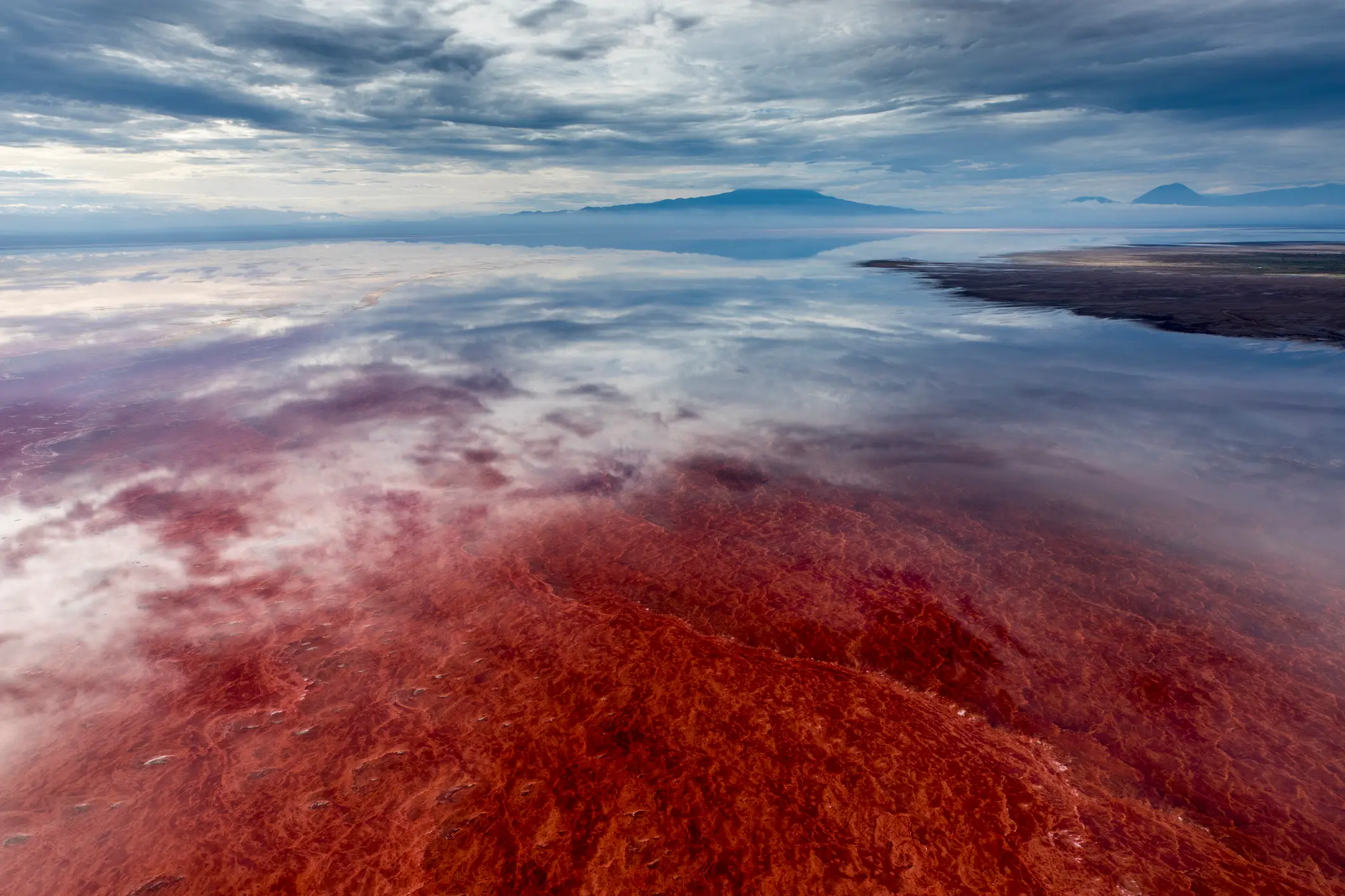 Lake Natron in Tanzania (Getty Stock Photo)