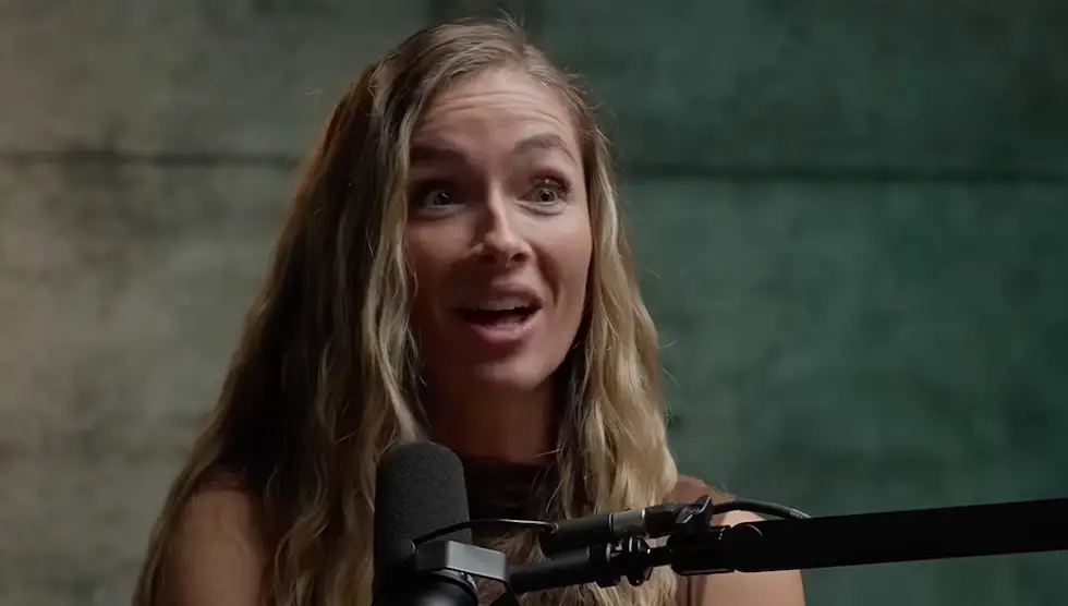 Kesley lived in the wilderness throughout her childhood (Dan Becker Podcast/YouTube)