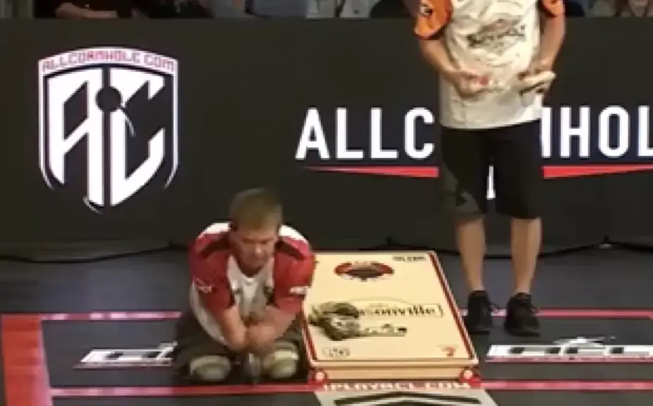 Webber is known for his cornhole skills (FOX 5 Washington DC)