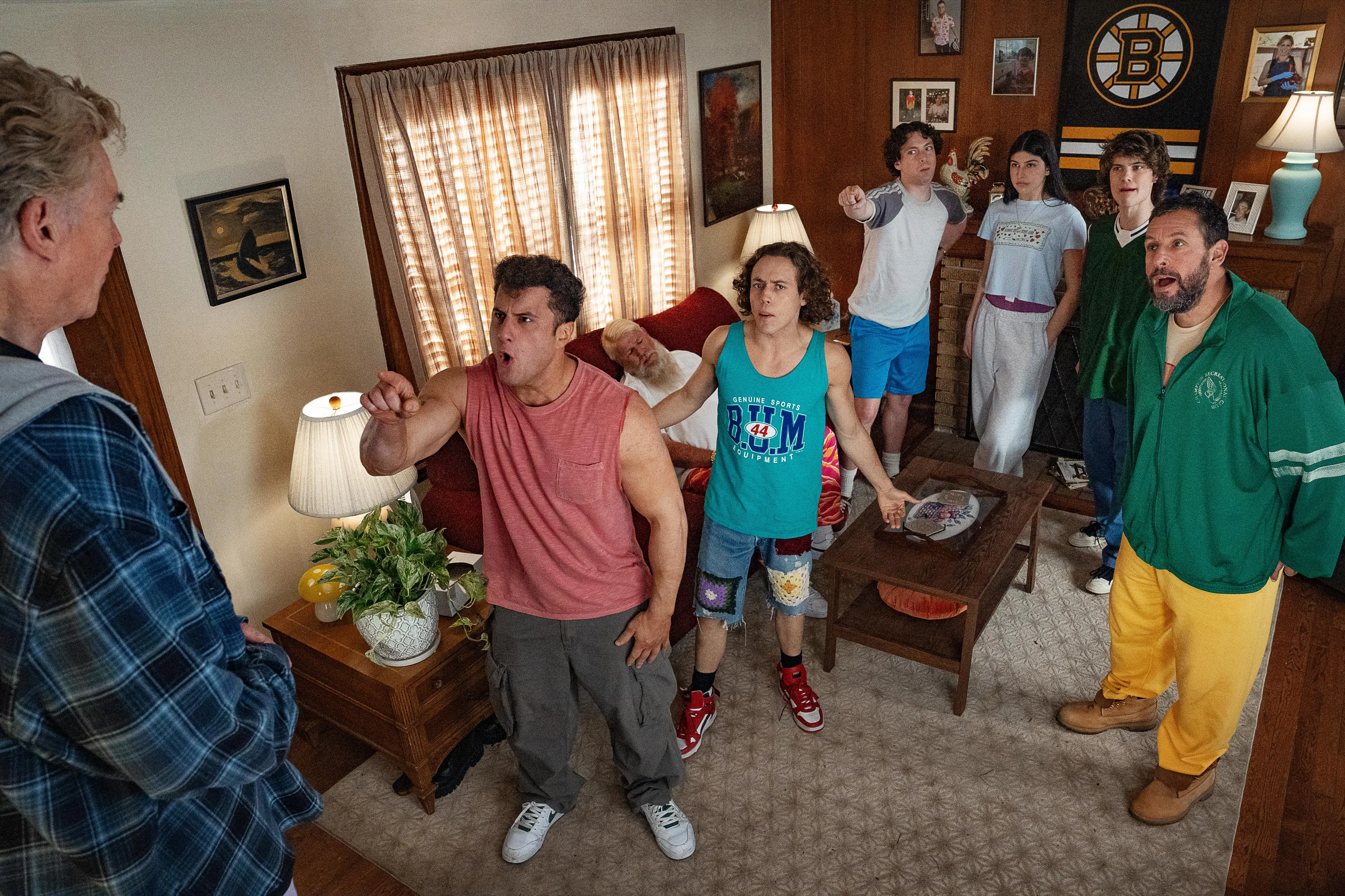 Sandler is back for the Happy Gilmore sequel (Netflix)