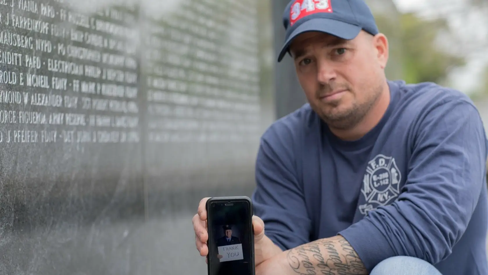 Michael O’Connell was just 25-years-old at the time of the 9/11 attacks (Micheal O'Connel)