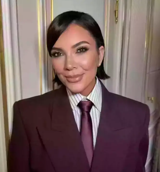 Jenner had some fans saying she looked younger than her daughter in her 40s (instagram/krisjenner)