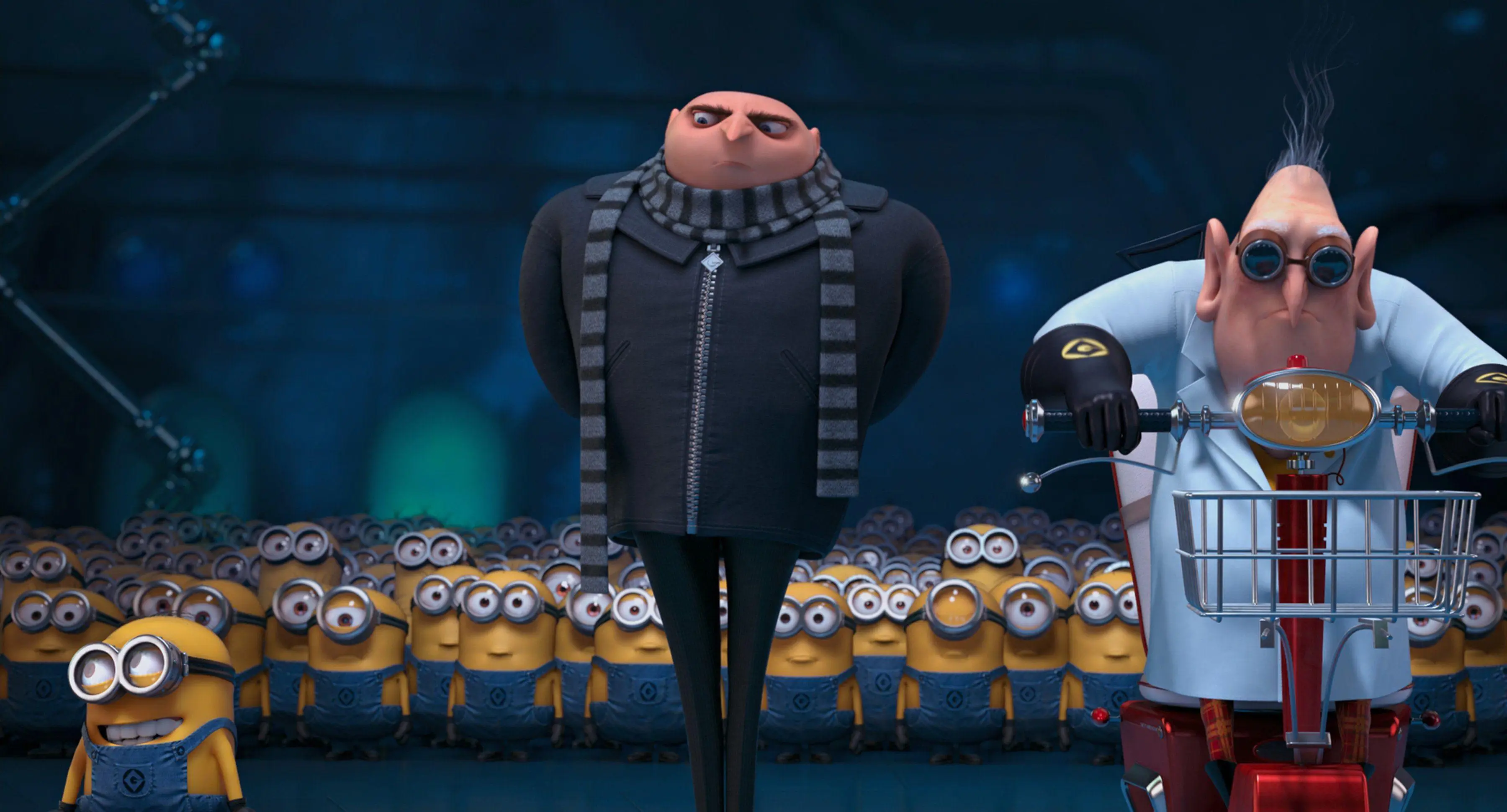 Quentin Tarantin's son Leo started his education in cinema with Despicable Me 2.