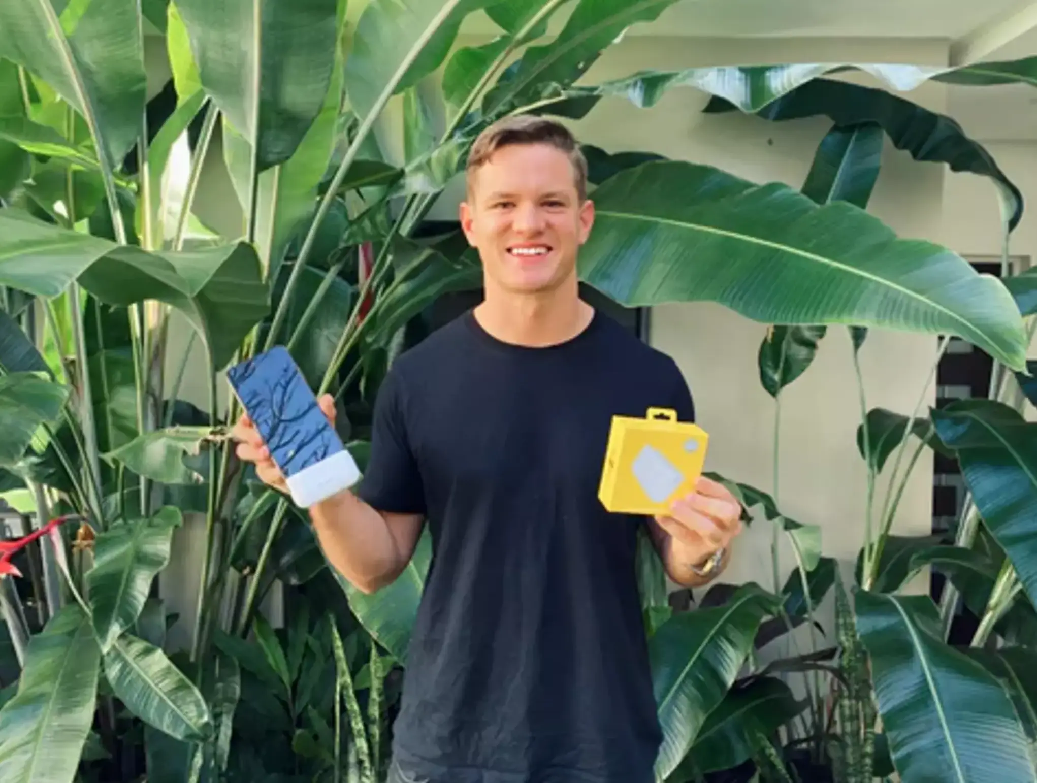 Bailey Paige has built his business from an idea after a night out. (Facebook/Zip Zap)