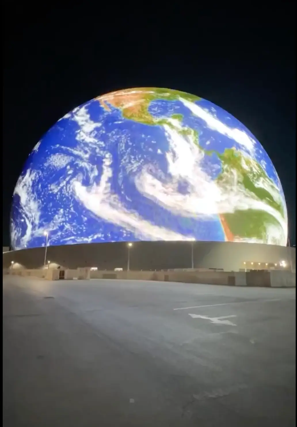 The MSG Sphere has also broken the record for the largest LED screen.