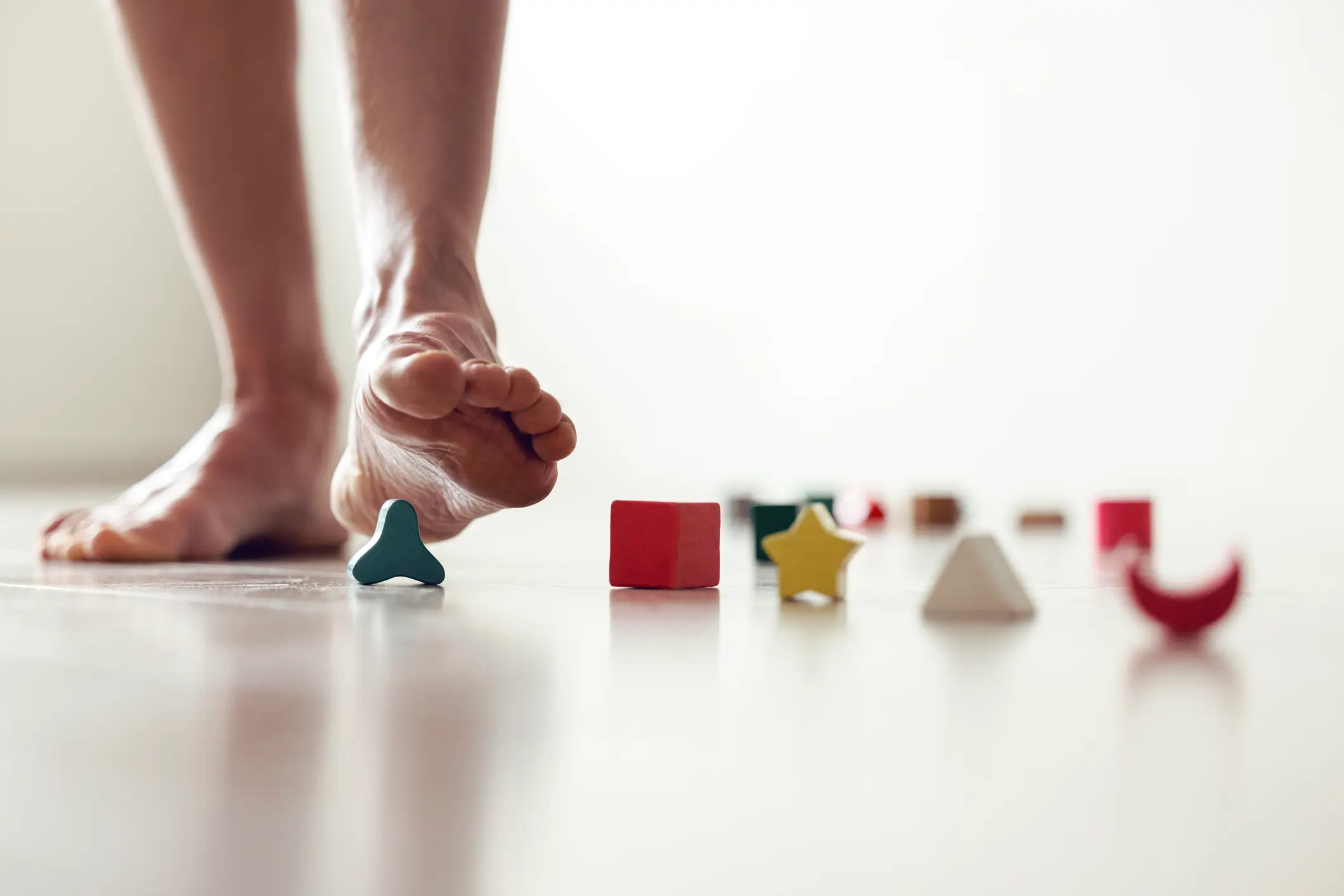 There are some more obvious risks to going barefoot (Getty Images)