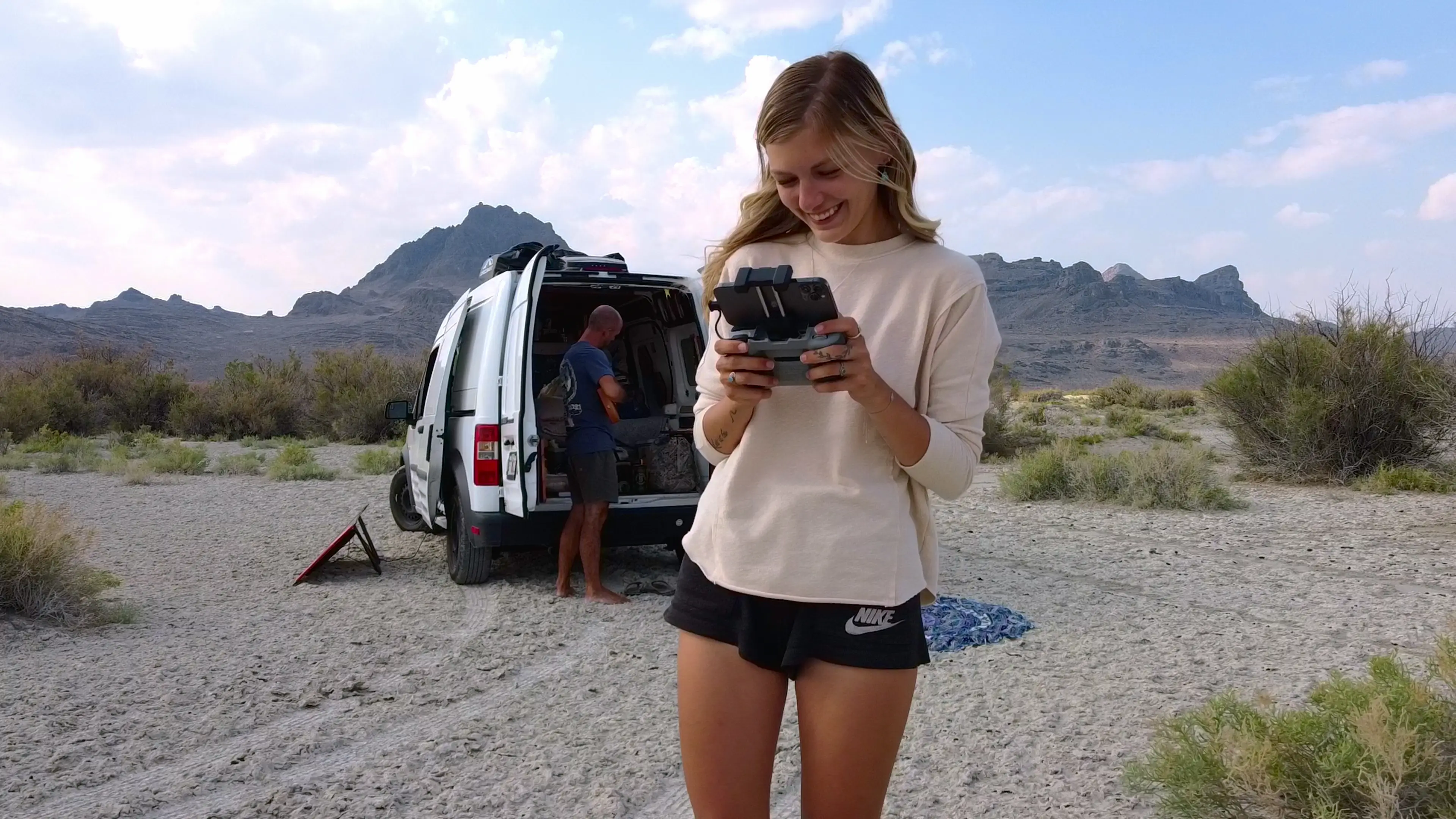 Gabby was excited to share her cross-country journey with the world (Netflix)