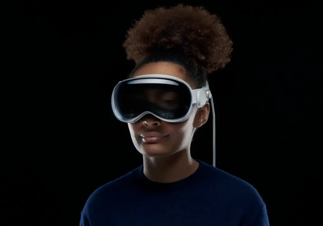 The Apple Vision Pro.
