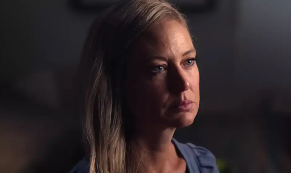 Molly Martens appears in the documentary and gives her version of events (Netflix)