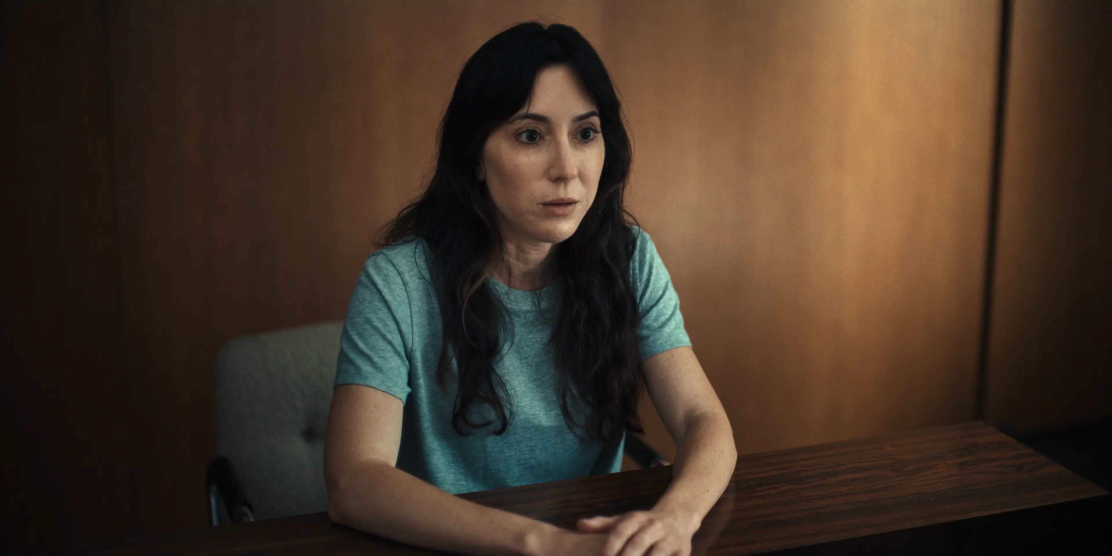 Michelle Hadley was arrested in 2016 after months of seemingly tormenting her ex-boyfriend's new wife. (Netflix)