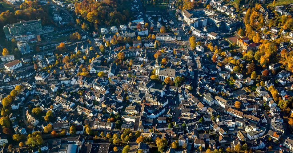 The little girl had been locked away in her grandparents' home in the small town of Attendorn.