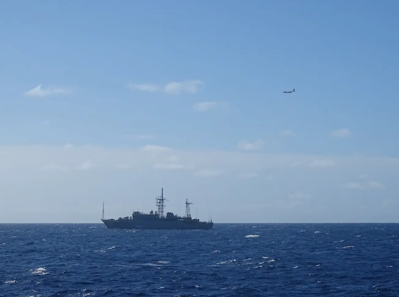 Another Russian military spy ship was recently spotted near Hawaii (US Coast Guard)