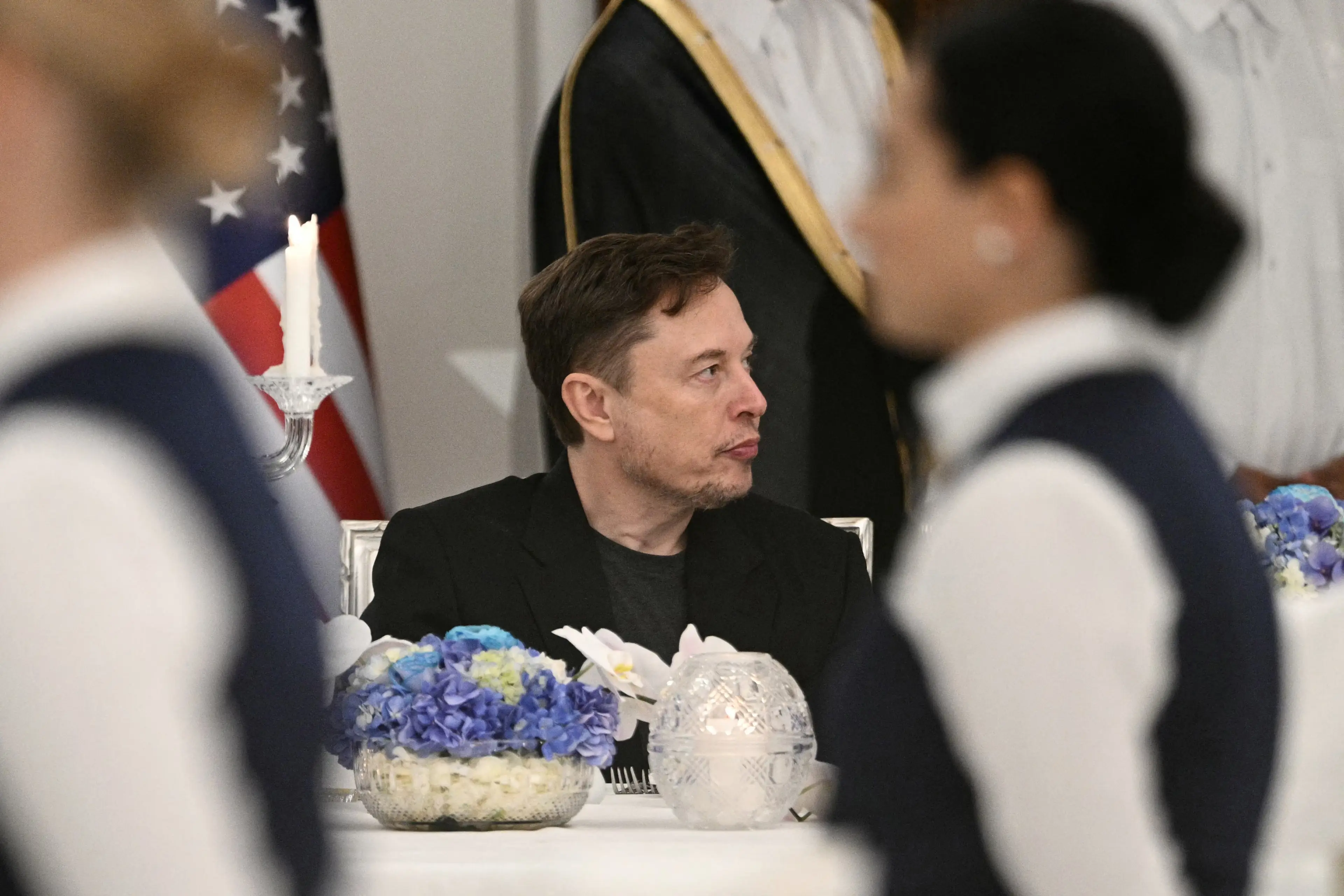 Elon Musk has been a supporter of the H-1B scheme, with Tesla being one of the biggest users of it (BRENDAN SMIALOWSKI/AFP via Getty Images)