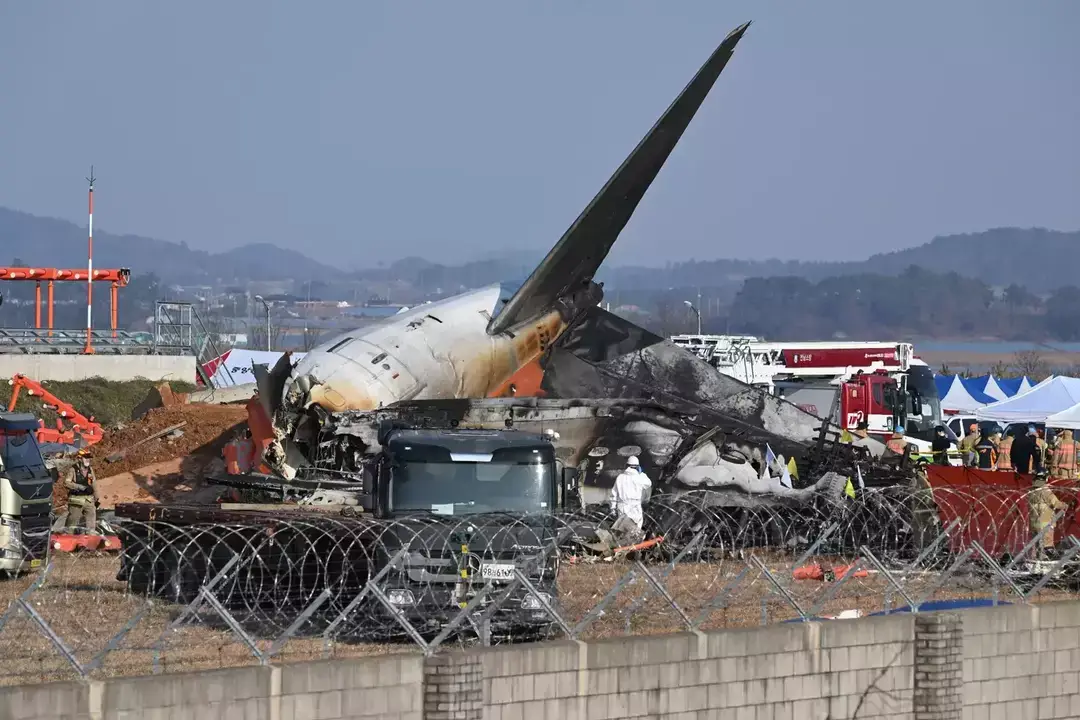 It is considered the worst plane crash in South Korea's history (JUNG YEON-JE/AFP via Getty Images)