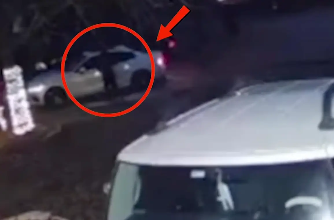 A person believed to be Olmos was seen near her car (KSAT)