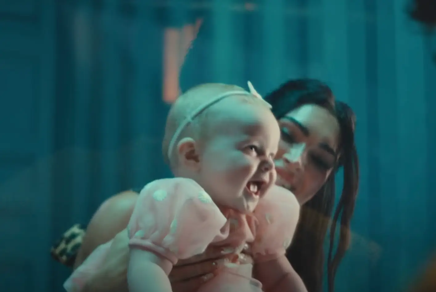 The alleged baby's mother has since weighed in (YouTube/ MGK) 