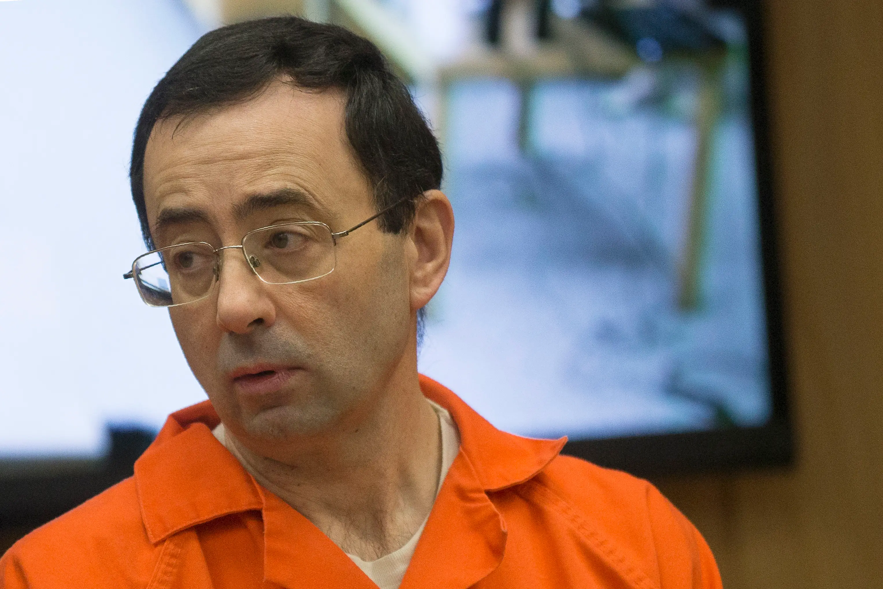 Nassar has not been removed from the register, state police have said (RENA LAVERTY/AFP via Getty Images)