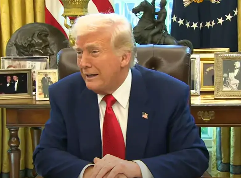 Donald Trump ends war on showers with a new executive order (YouTube/FOX 9 Minneapolis-St. Paul)