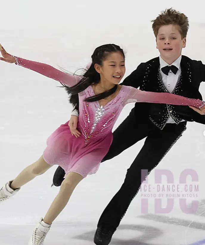 The skaters at the Texas competition in November (Instagram/@angelayangskates)