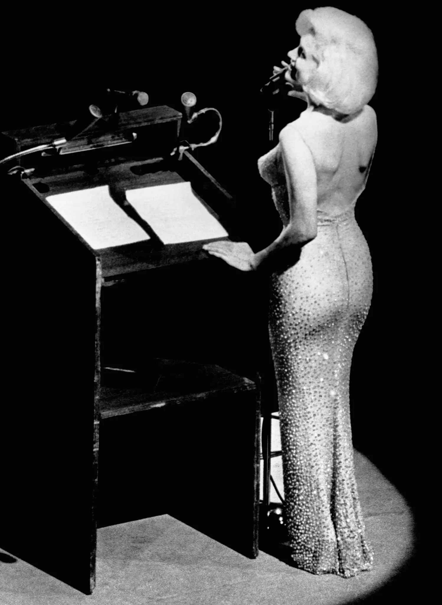 Monroe sang to John F. Kennedy in 1962 (Bettmann / Contributor / Getty)