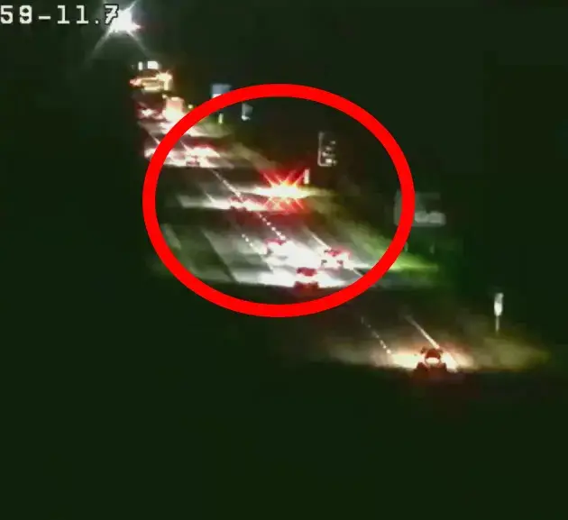 Russell claimed that she had seen a toddler by the roadside.