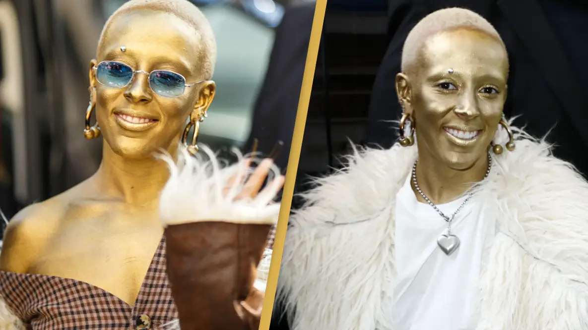 Doja Cat claps back at criticism of head-to-toe gold Paris Fashion Week look