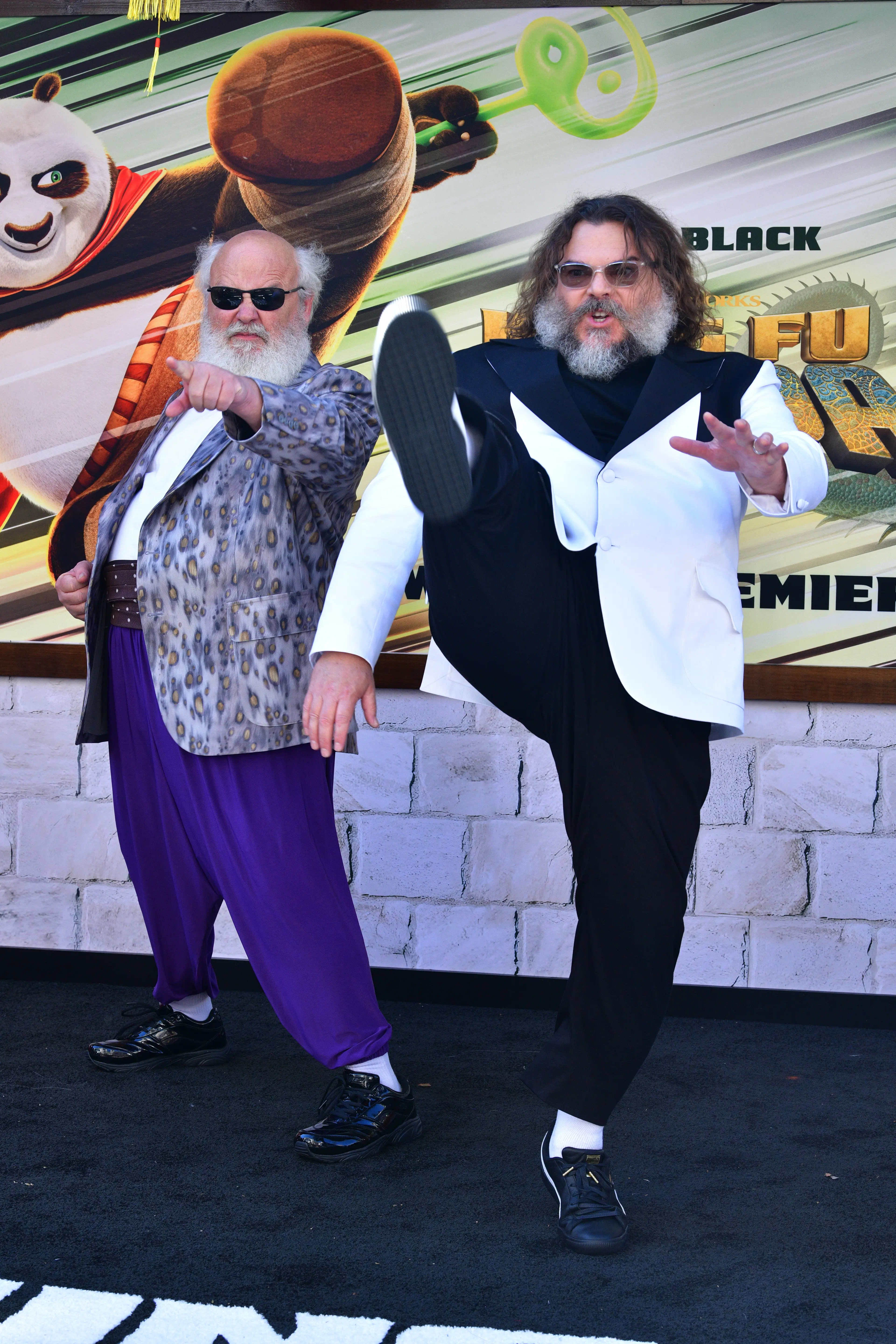 Kyle Gass and Jack Black are in the band Tenacious D together. (Araya Doheny/WireImage)