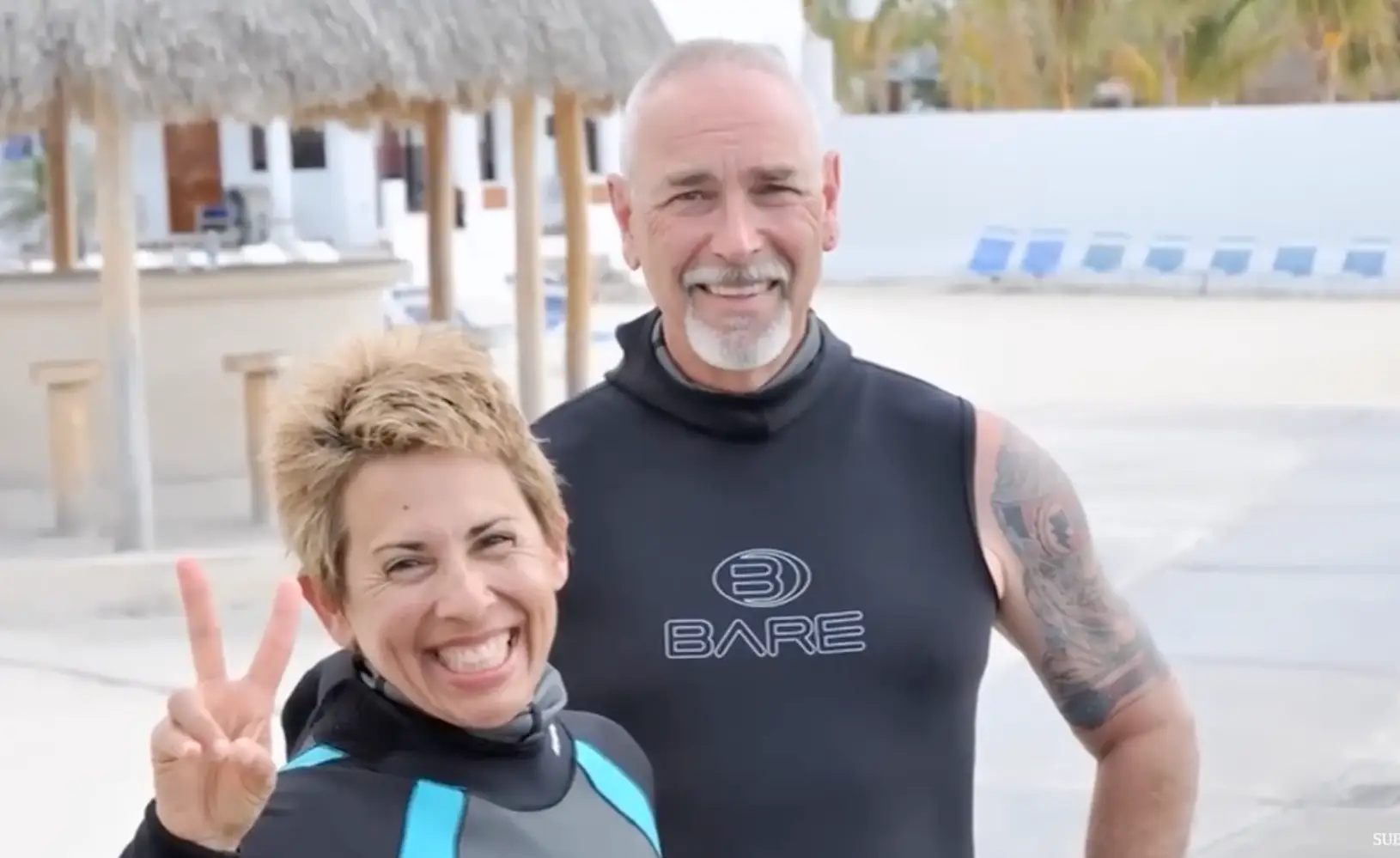 Richard had to listen to his wife be told that he had a slim chance of survival (The Guardian/YouTube)