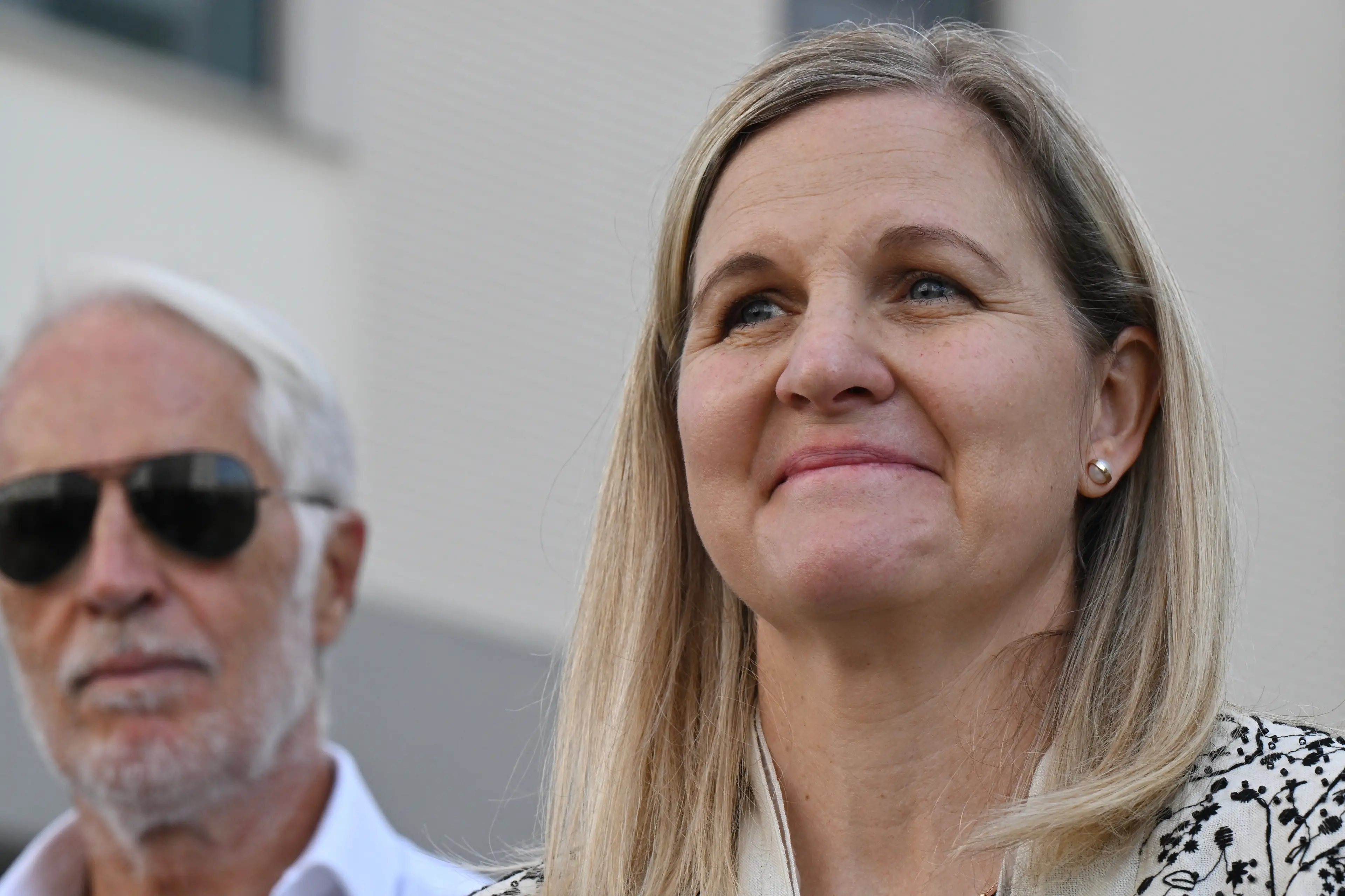 Kirsty Coventry stepped into the IOC role promising to protect women's sports (STEFANO RELLANDINI/Getty Images)