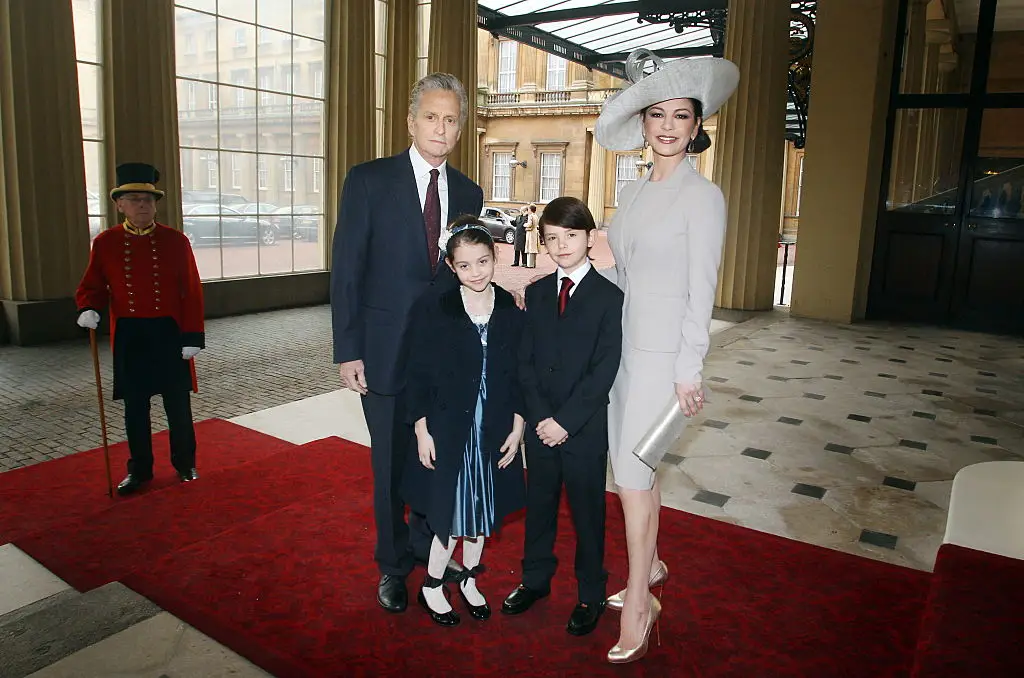 Douglas and Zeta-Jones married in 1999 and have two children, Dylan and Carys. (Photo by LEWIS WHYLD / POOL / AFP via Getty Images)