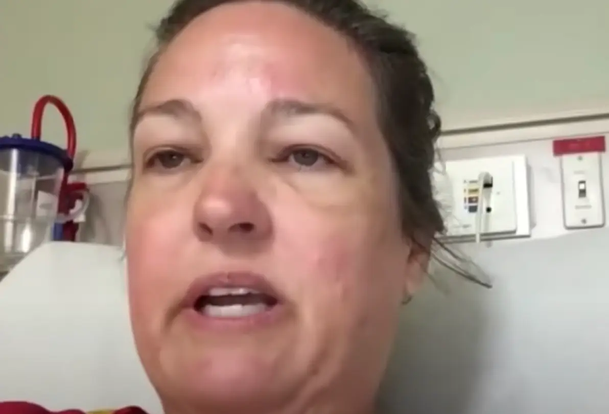 The shark bit Tabatha's leg (FOX 4 Dallas-Fort Worth)