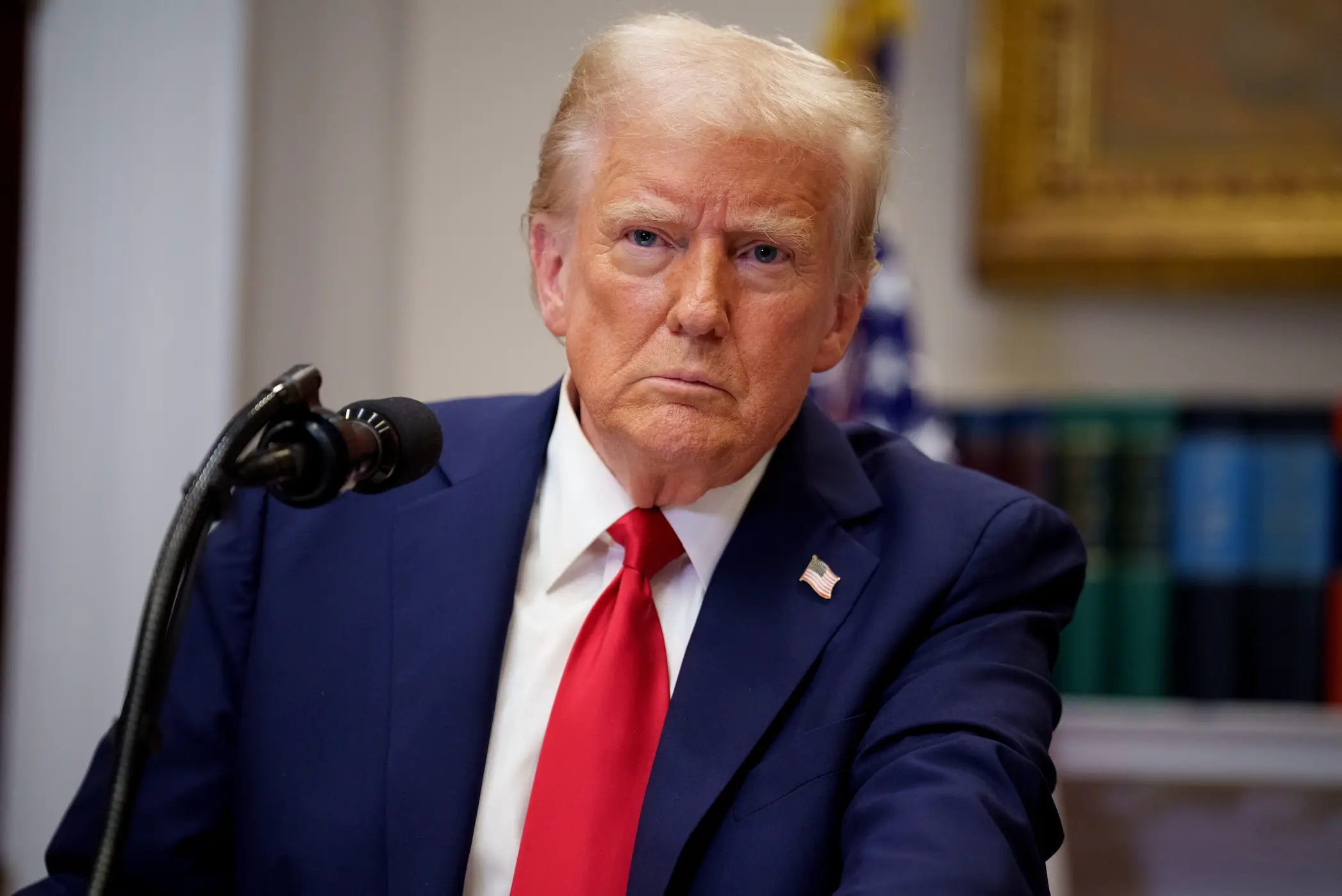 Donald Trump took to Truth Social to explain what his plans for Canada were(Andrew Harnik/Getty Images)