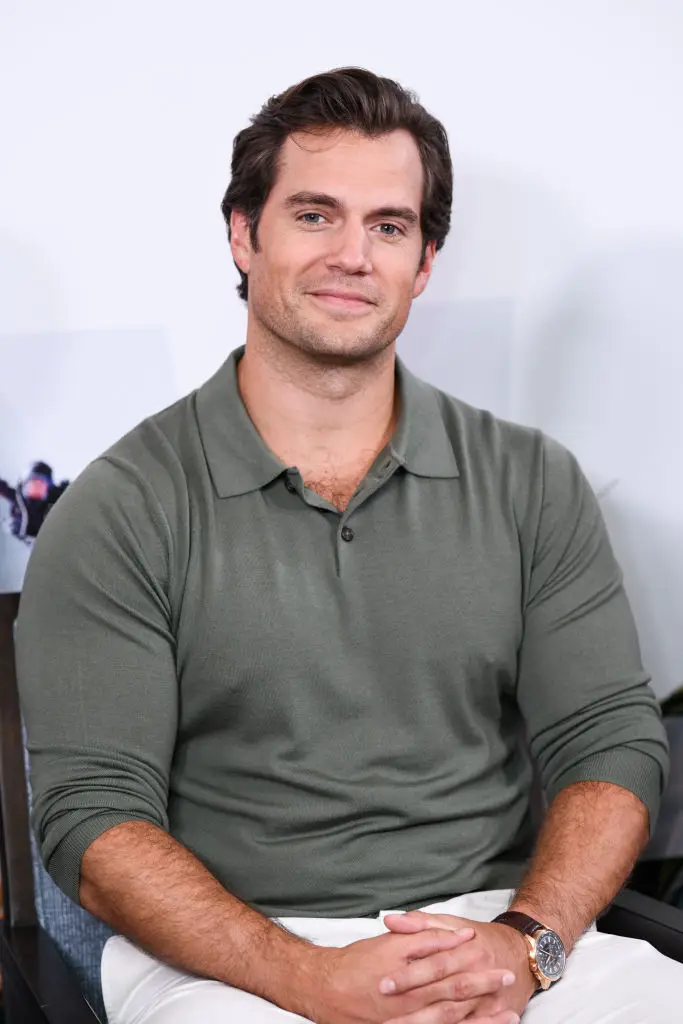 Henry Cavill was one of the closest male comparisons. (Yanshan Zhang/Getty Images)