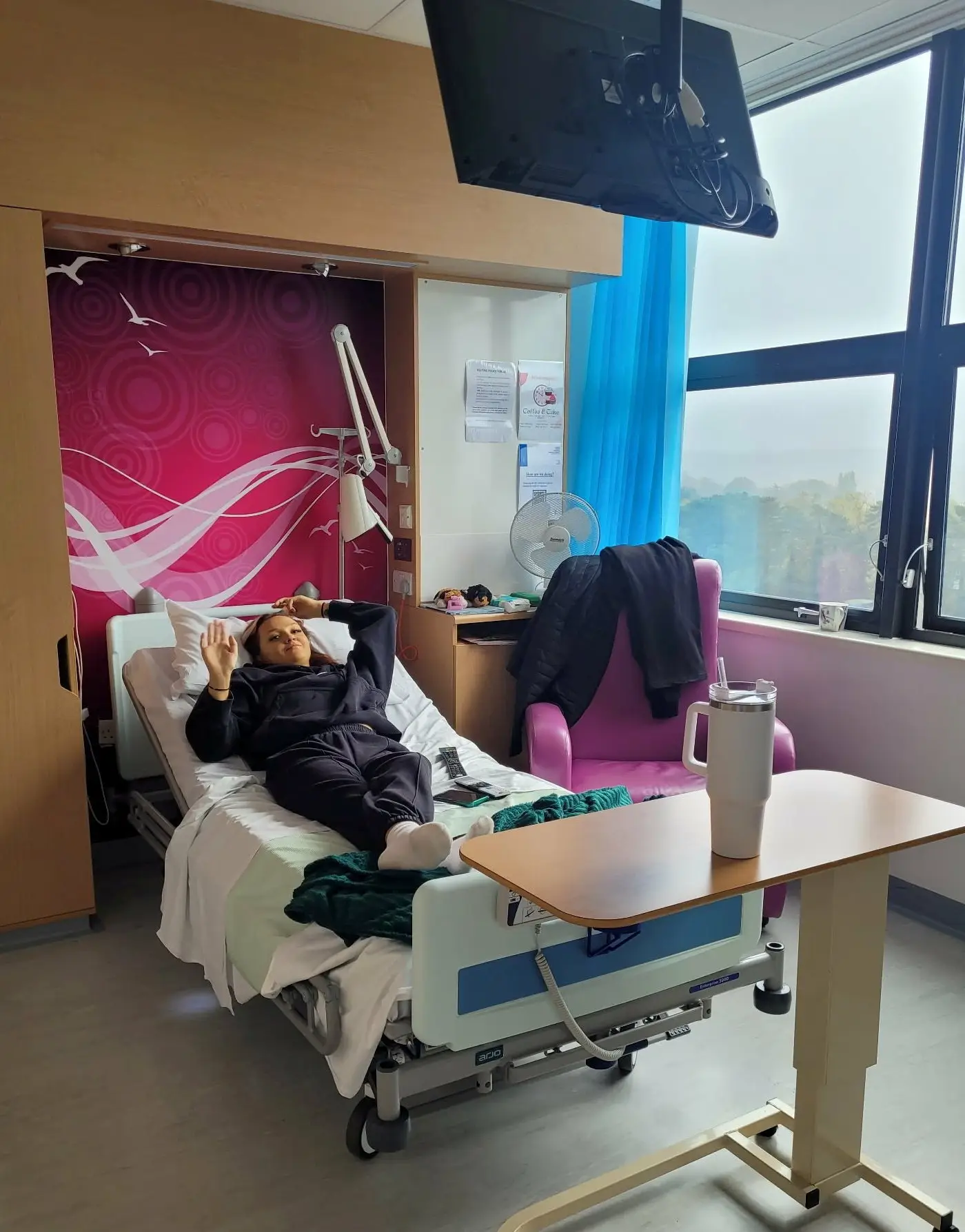 Patrycja could not understand what the doctors were trying to tell her (SWNS)