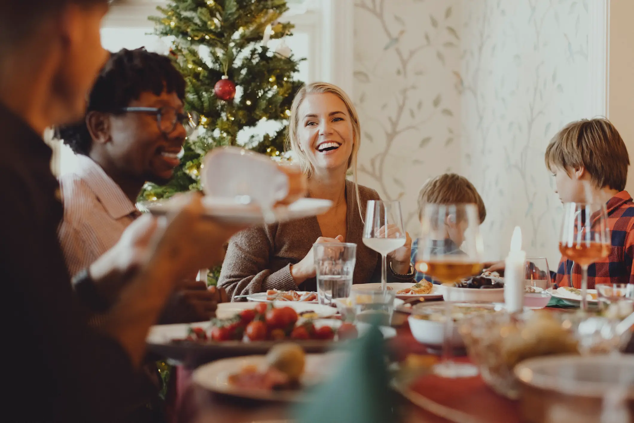 Christmas can be stressful when people get together (Getty Stock Photos)