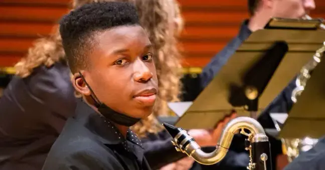 The teenager has been released from hospital after being shot in the head, he will be cared for by his mother who works as a nurse.