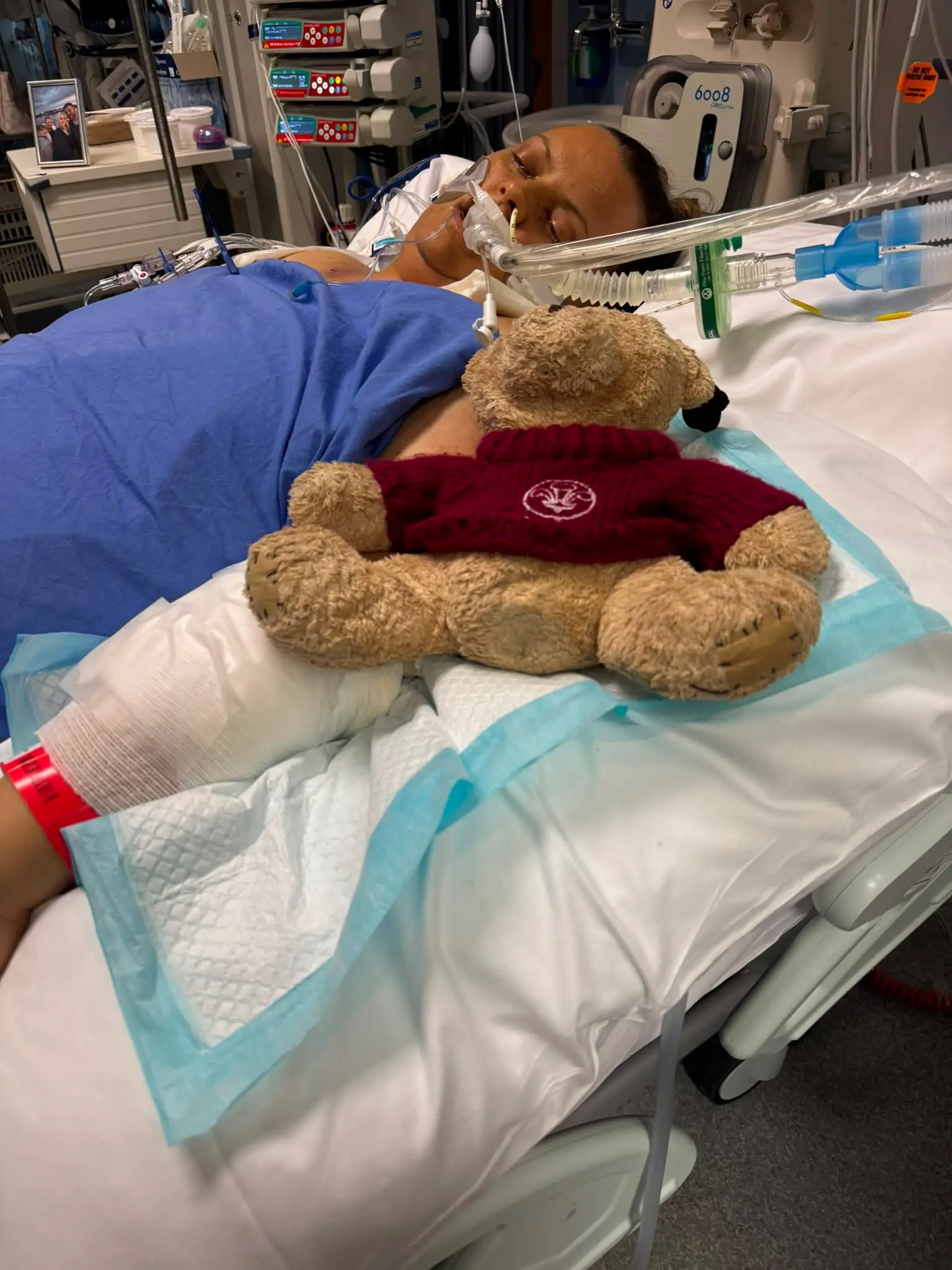Lois' condition has been described as 'medically complex' (SWNS)
