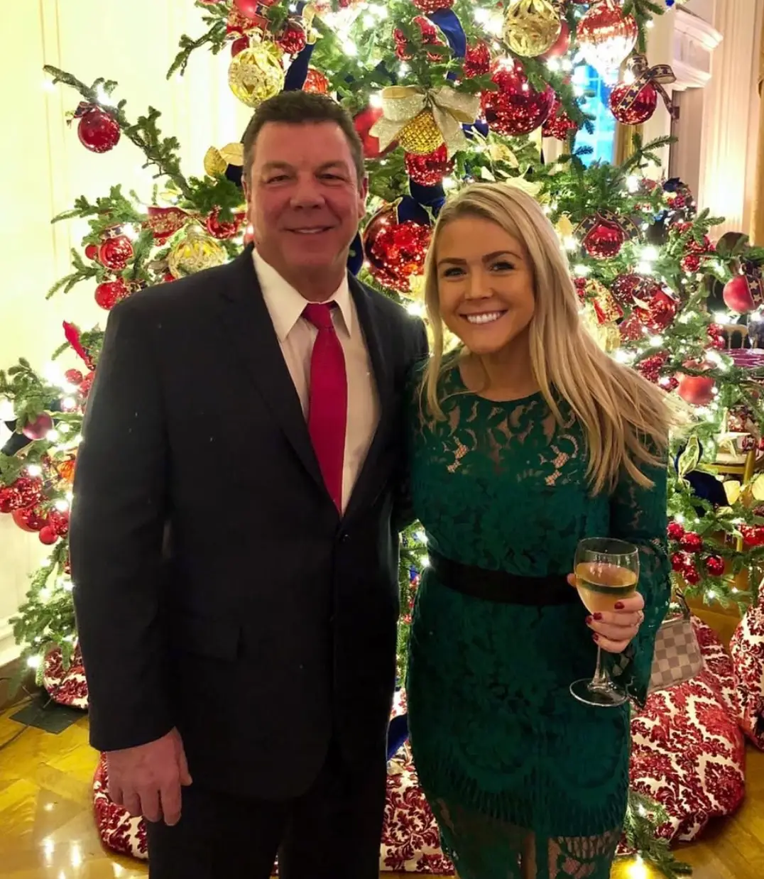 Reportedly, Karoline's father bob urged Bruna to 'self deport' (karolineleavitt/Instagram)