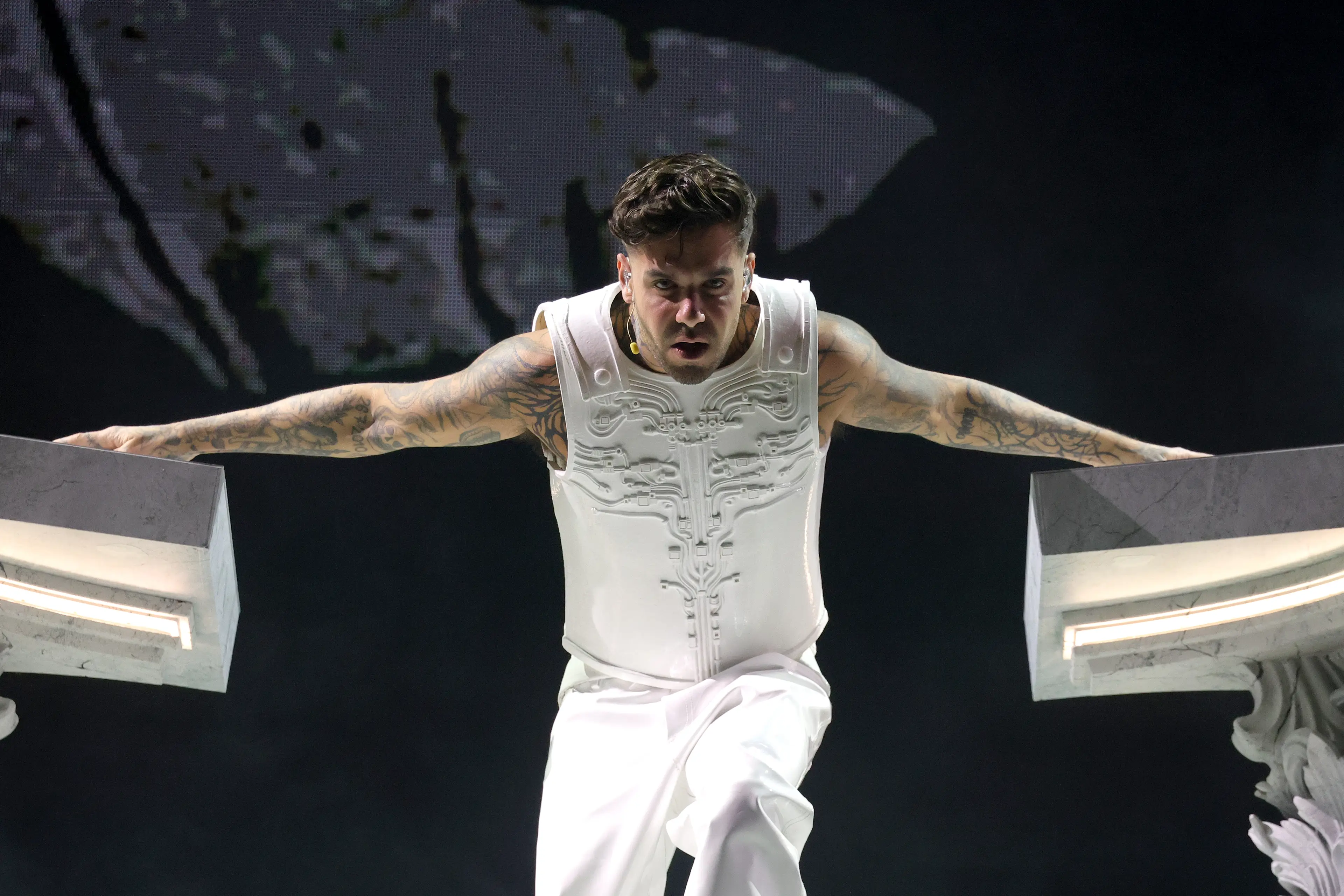 Anyma's late-running set has cost Coachella's promoters a hefty fine (Kevin Mazur/Getty Images for Coachella)