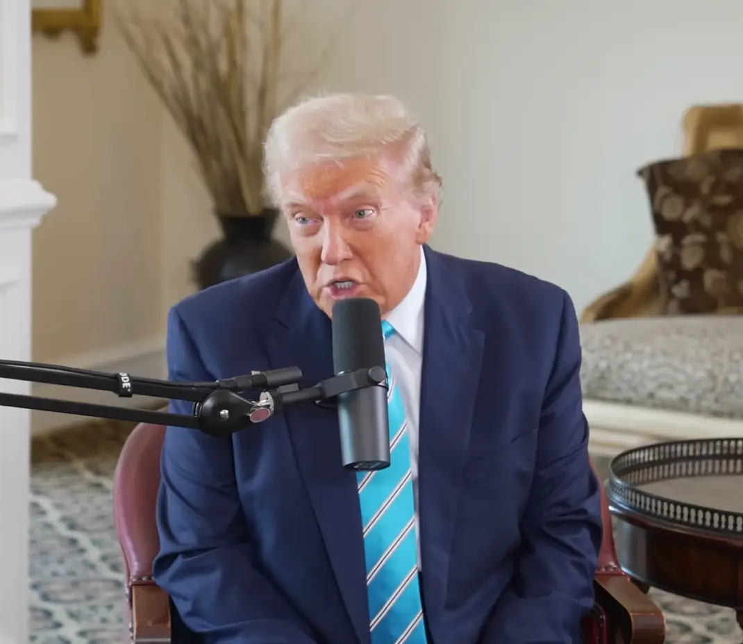 Trump revealed why he has never drunk alcohol (Theo Von Clips/Getty)