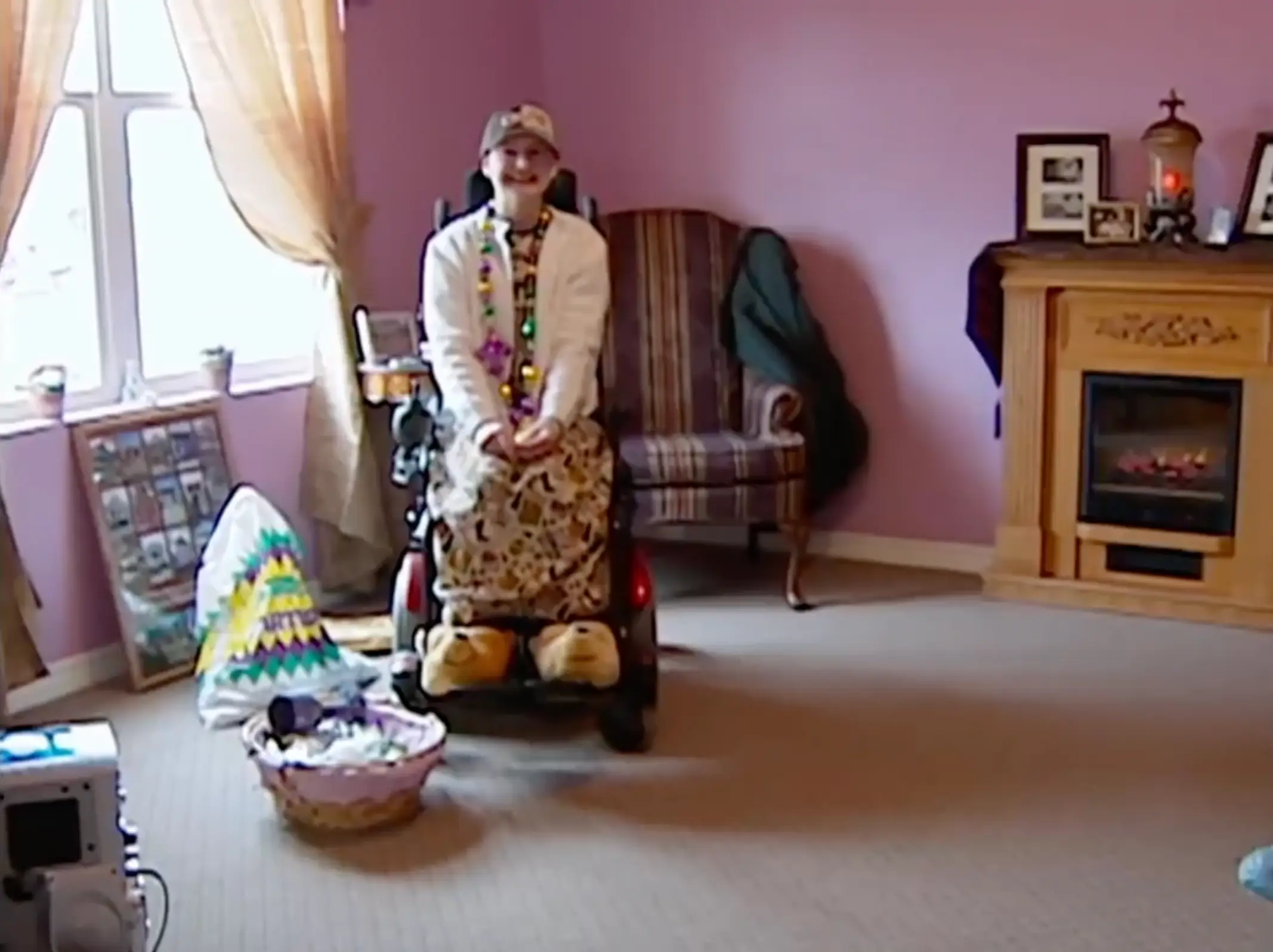 Blanchard shocked the court by walking into her hearing unassisted.