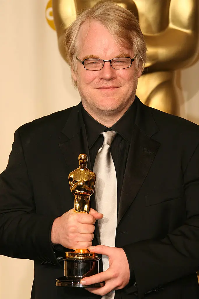 Philip Seymour Hoffman scooped his Oscar for his leading performance as Truman Capote in the 2005 crime thriller Capote (Mirek Towski/FilmMagic)