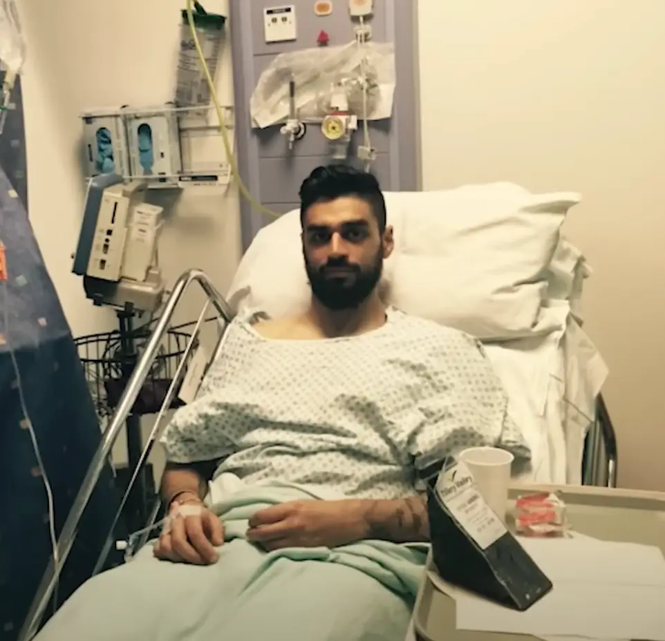 Dilan admitted that he initially dismissed his symptoms (The Patient Story/YouTube)