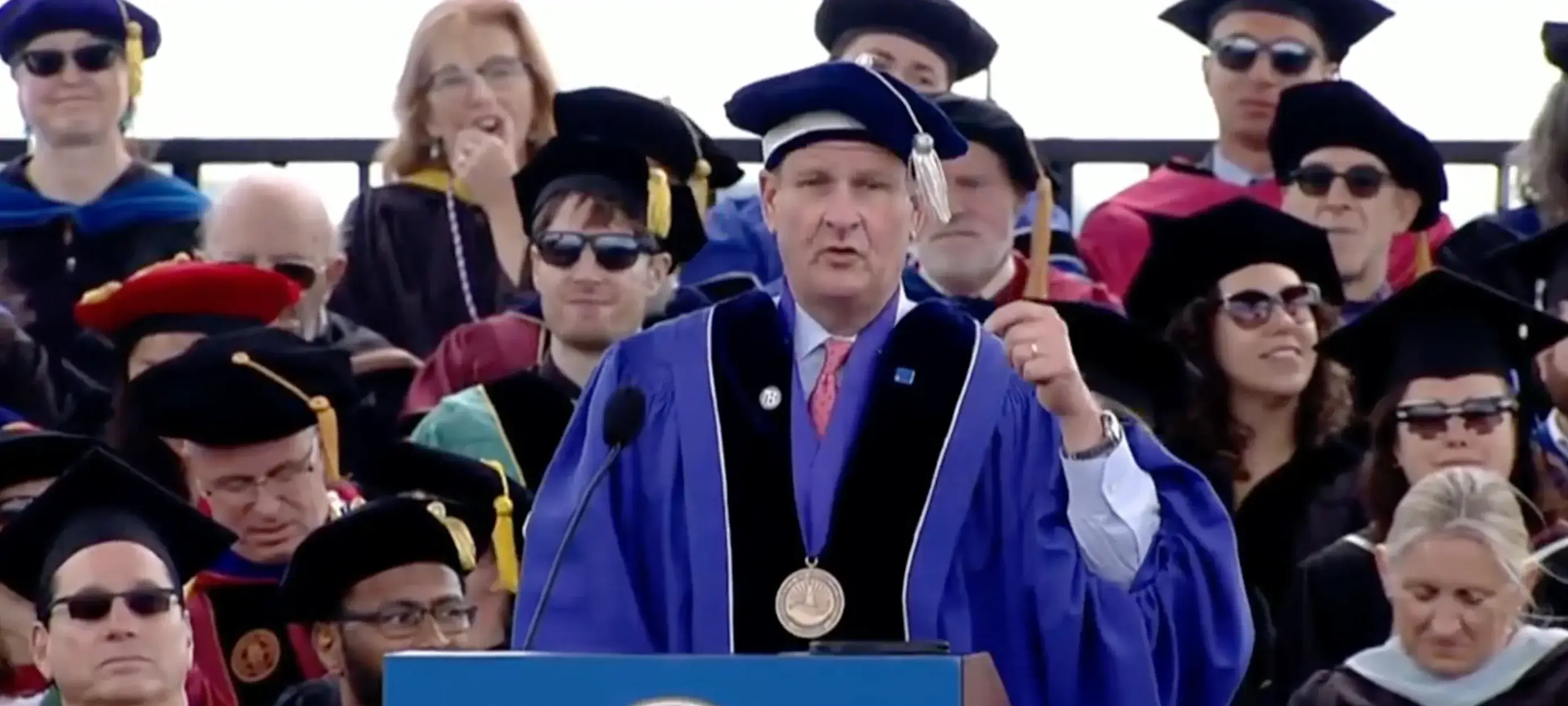 Robert Hale donated $1,000 in cash to 2,523 UMass graduates of 2023.