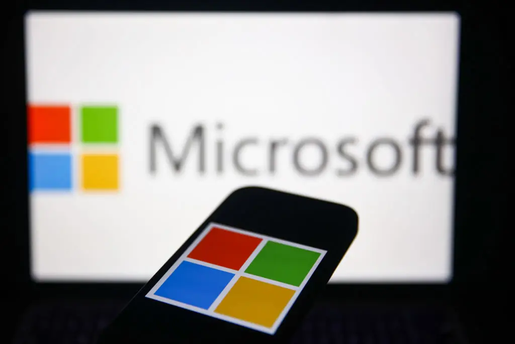 A Microsoft outage has been affecting several countries. (Jakub Porzycki/NurPhoto via Getty Images)