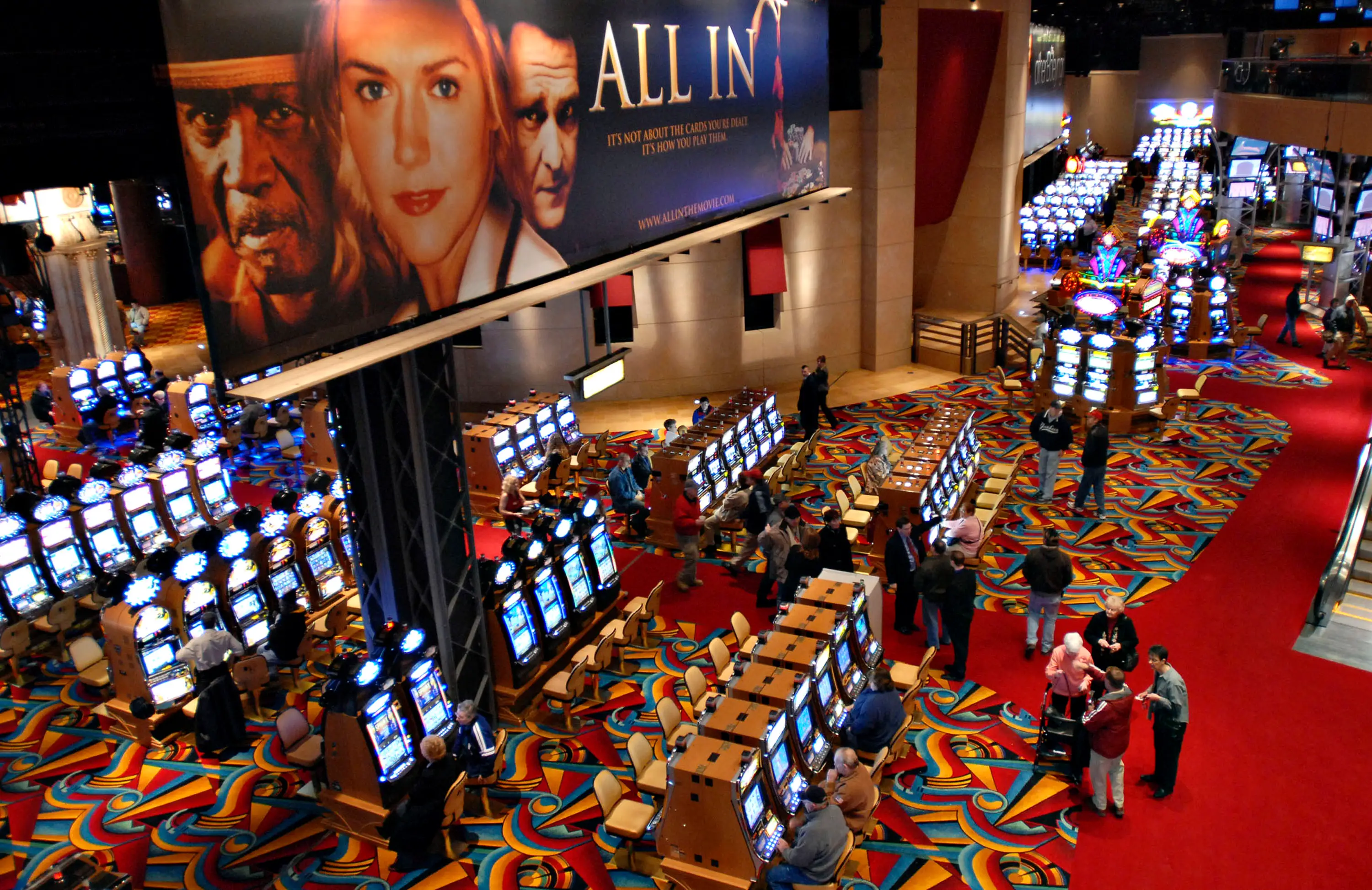 Hollywood Casino in Grantville, Pennsylvania, has more than 1,500 slot machines (Bradley C. Bower/Bloomberg via Getty Images)