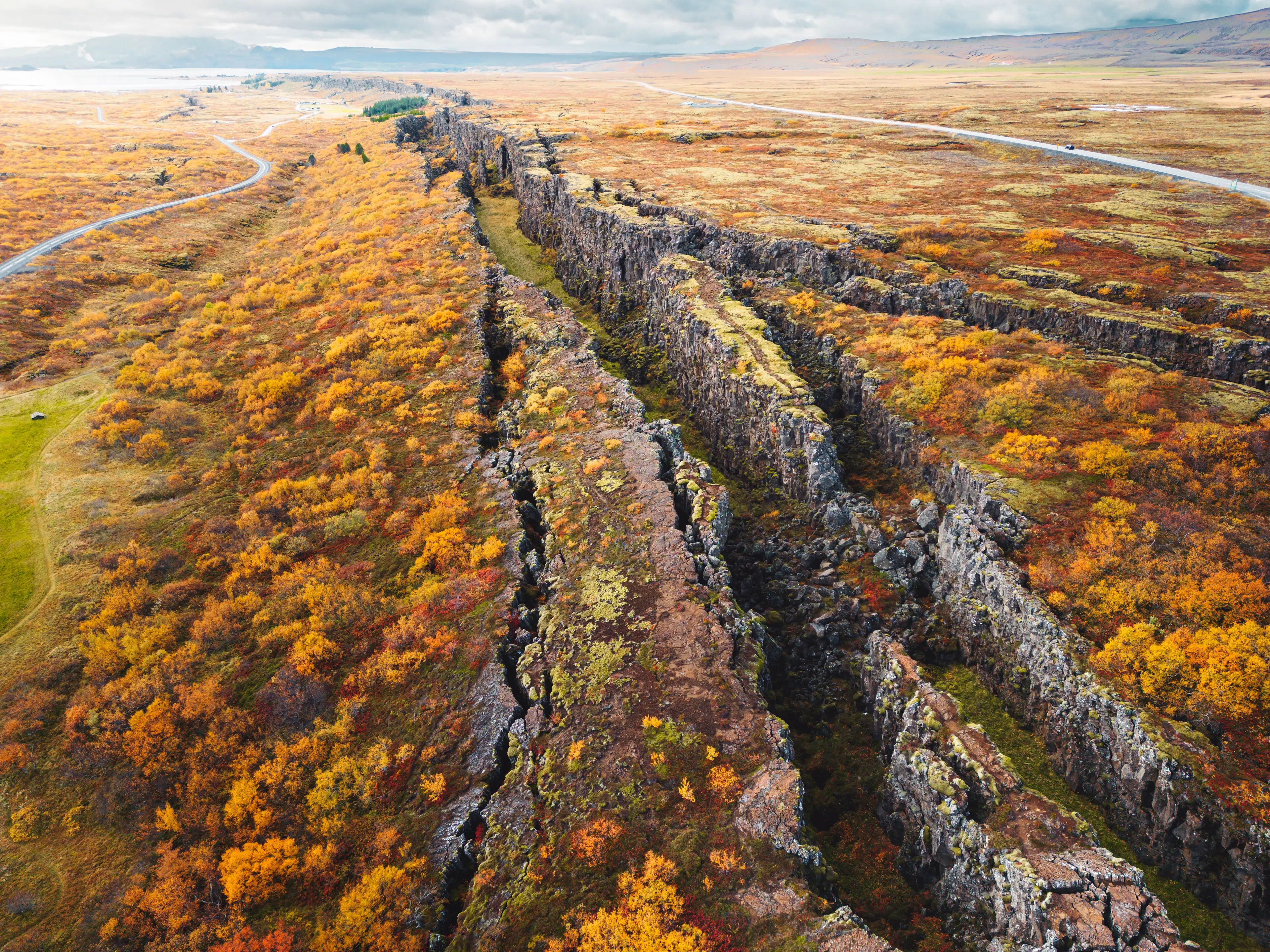 Tectonic plates meet in several place, such as here in Iceland (Tina Zupancic/Getty)